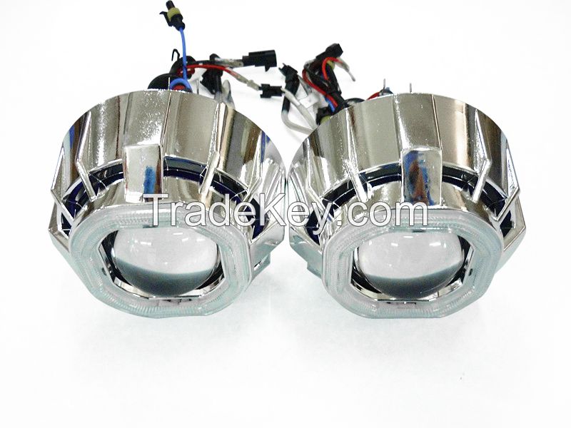 3.0inch hid bi-xenon projector lens light with double angel eyes(3.0HQD)
