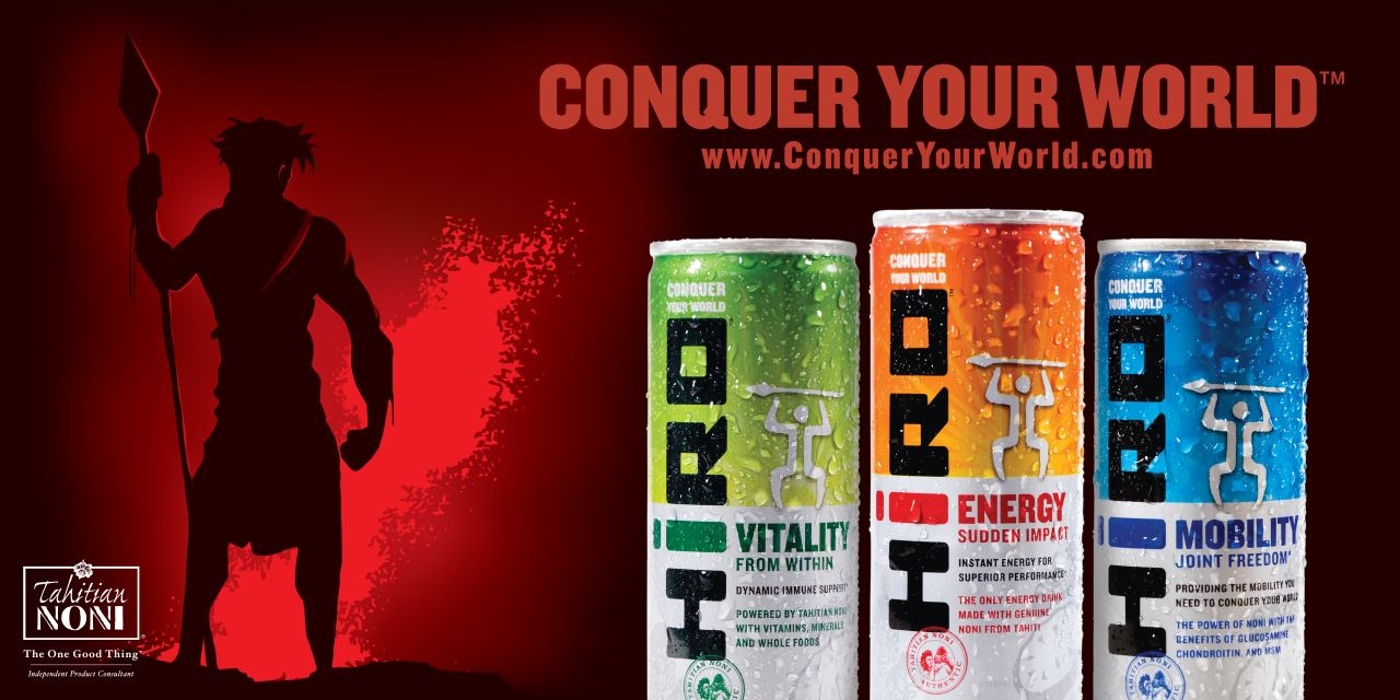 HIRO Energy, Mobility, Vitality Drinks