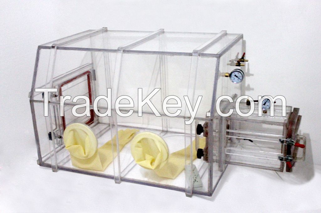 High quality and nice design acrylic vacuum glove box