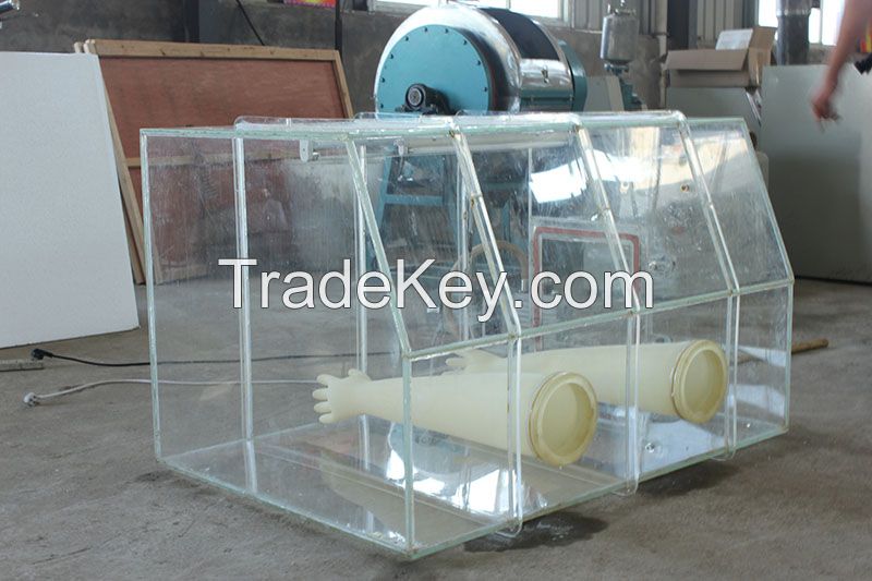 High quality and nice design acrylic vacuum glove box