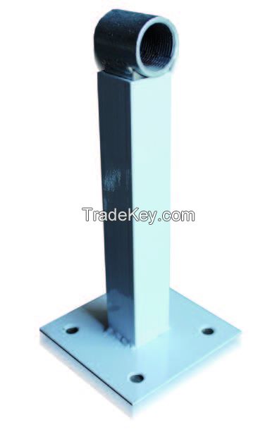 Brackets for aluminum and bimetallic heating radiators fixture