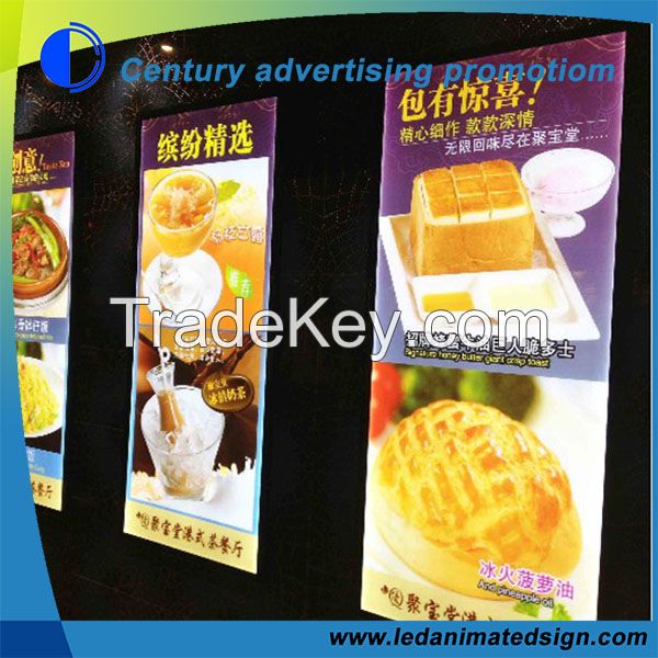 Hot sell advertising light box with led illuminated