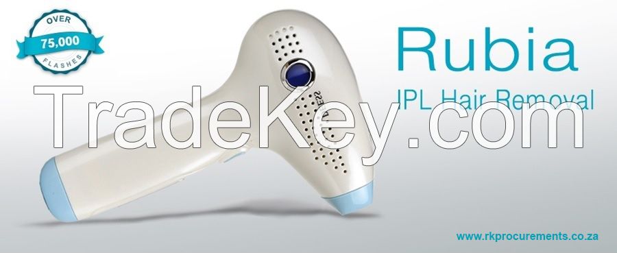 The Rubia Home IPL Permanent Hair Removal System:  get rid of unwanted hair, for good!