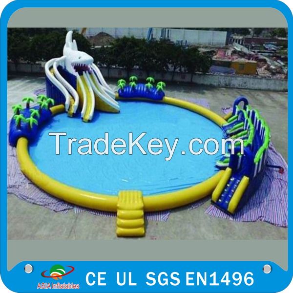 .Inflatable tent, inflatable water park, water pool