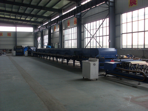 PU sandwich panel machine line