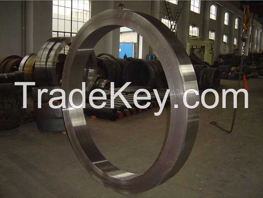 2500T hydraulic forging press forging ring