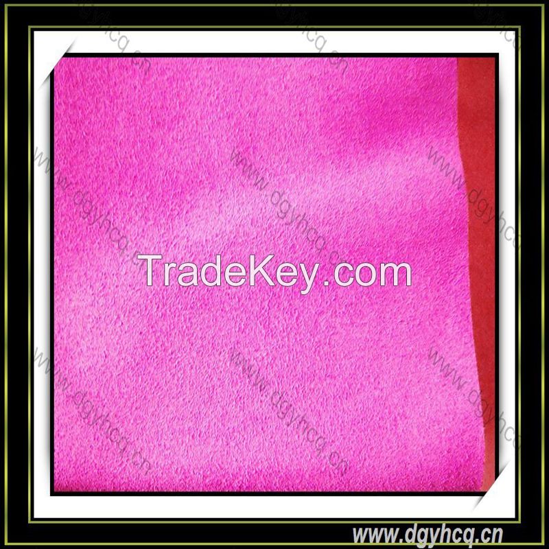 superfine  faux  suede  microfiber  leather for shoes