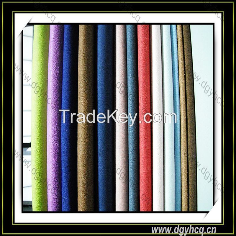 high quality eco-friendly faux suede leather 