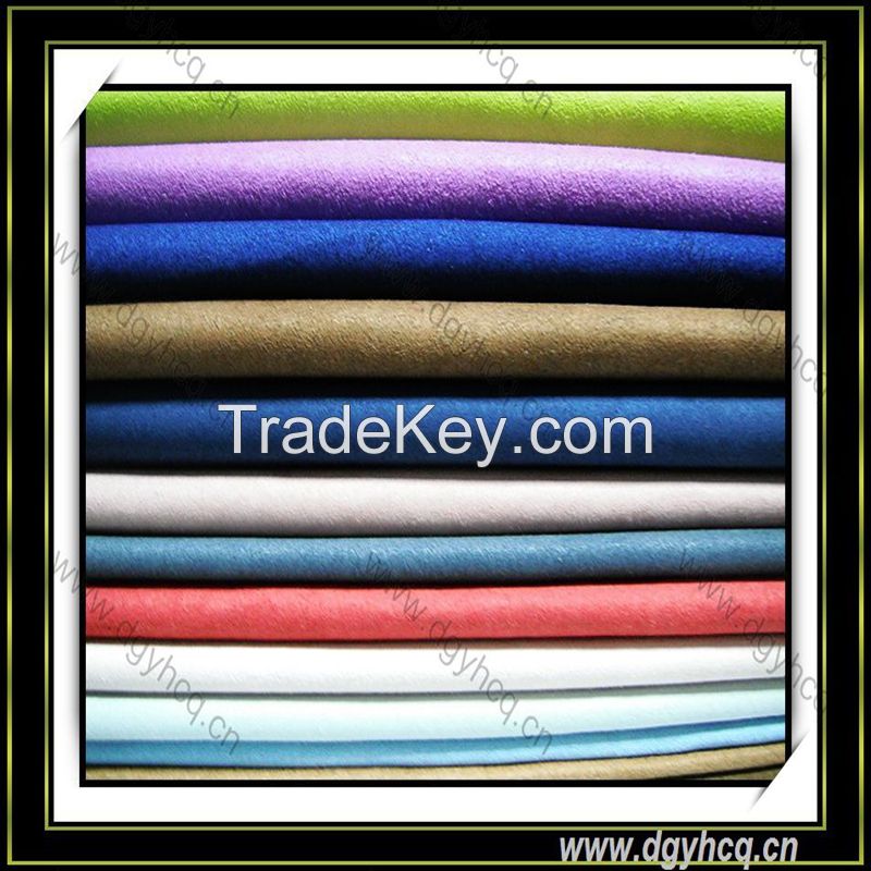 high quality eco-friendly faux suede leather 