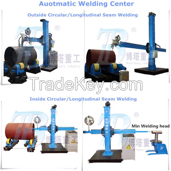 welding robot, welding manipulator, welding column and boom