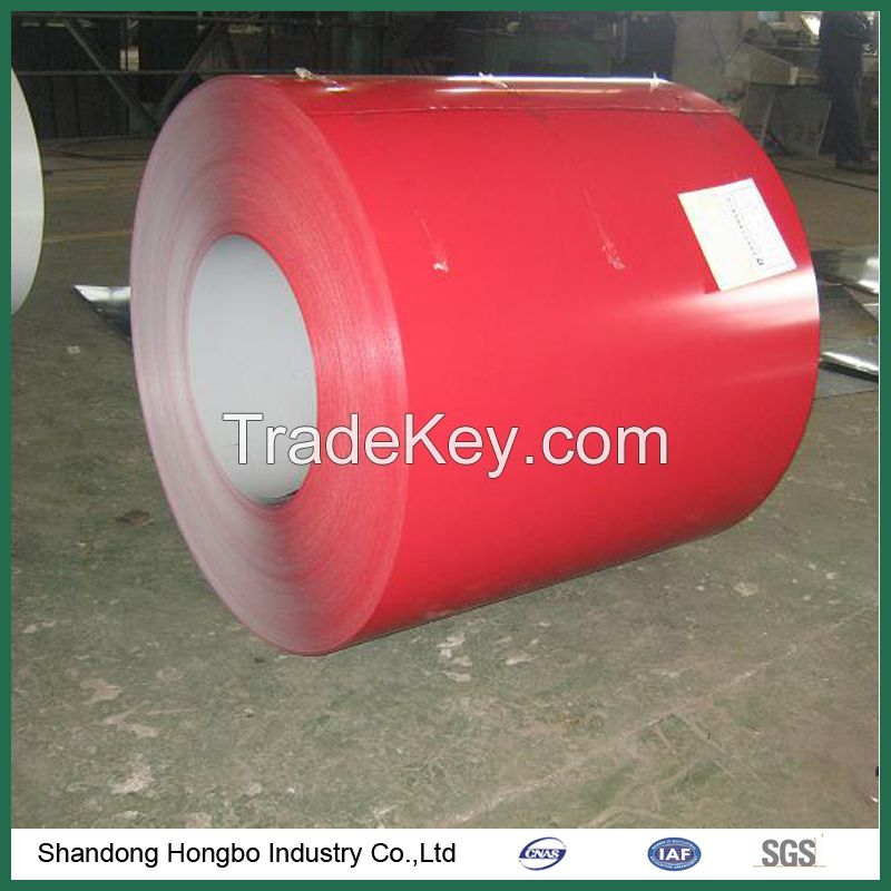 color coated steel coil/plate (PPGI)