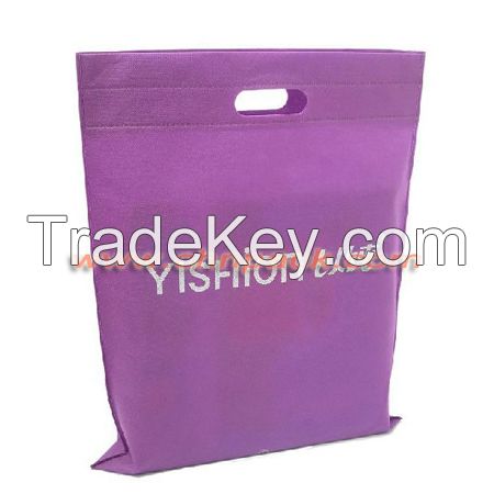 ultrasonic sealing non woven patch handle shopping bag for promotion