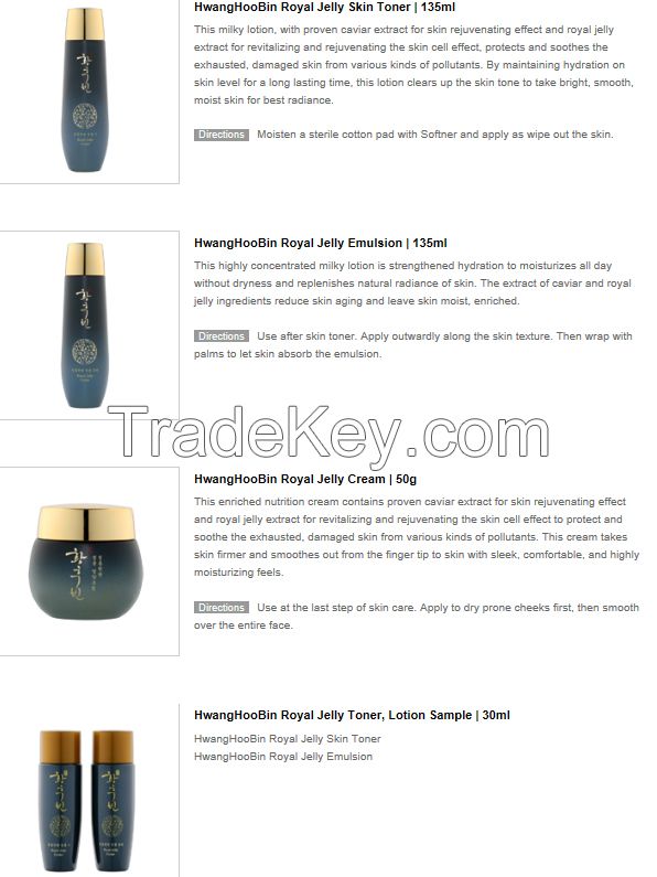 Hwang Hoo Royal Jelly Skincare Set (5pcs)