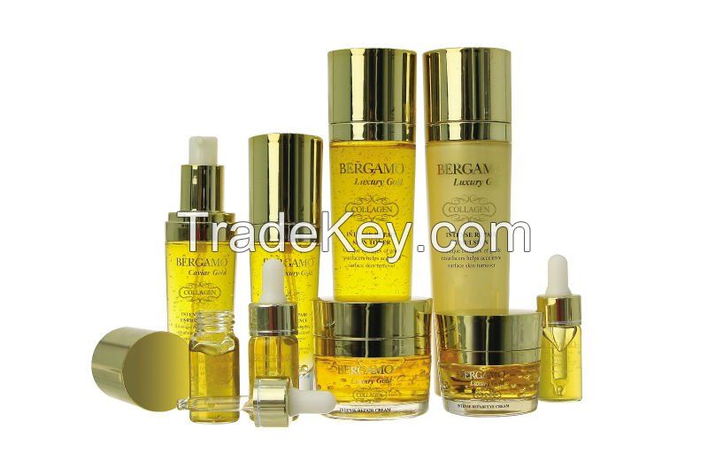 BERGAMO Gold Skin Care Set (9pcs)