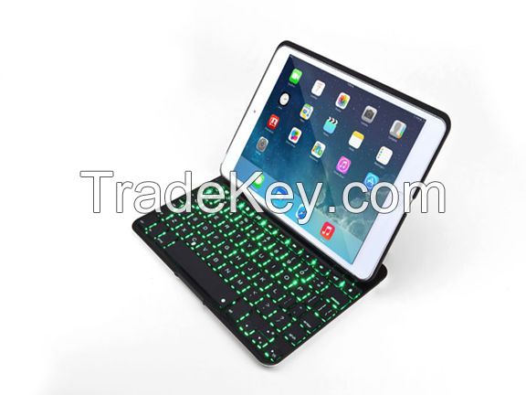 Illuminated ultrathin Bluetooth Keyboard case for IPAD Mimi