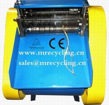 automotive wire recycling machine