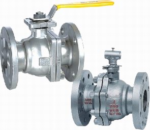 2-PC Flanged Ball Valve