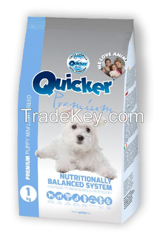 Quicker - dry cat and dog food