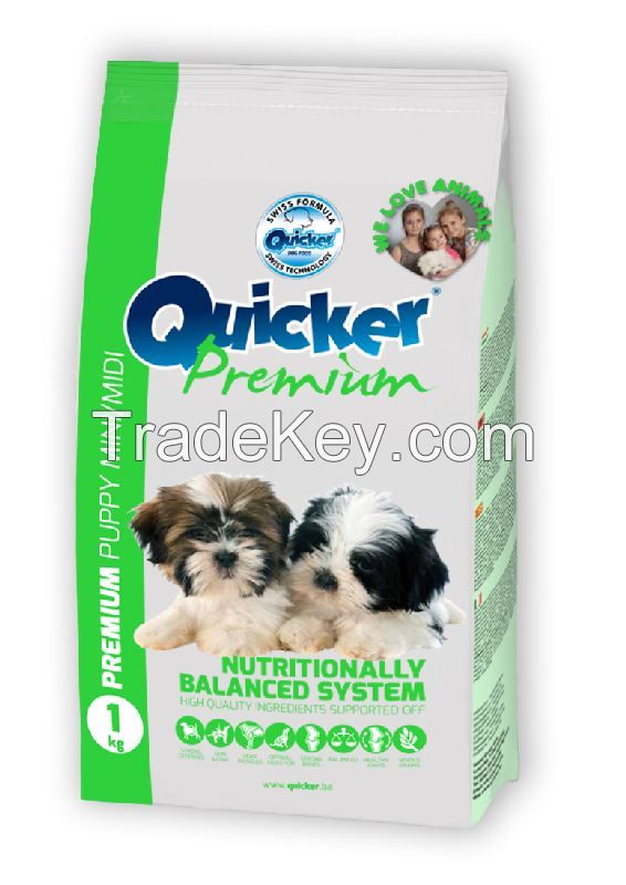 Quicker - dry pet food