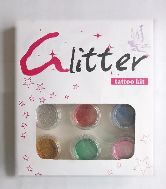 glitter tattoo kit