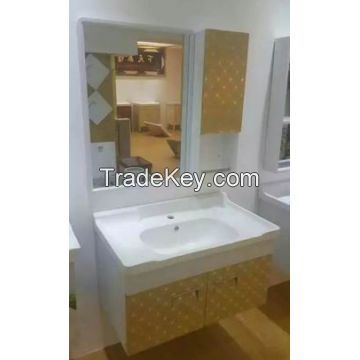 OEM Space aluminium bathroom cabinet at 80cm with cheap price