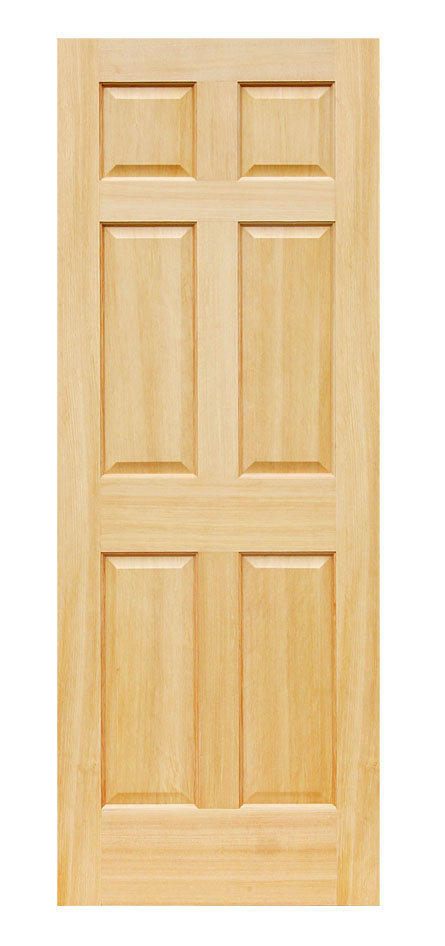 6 panel door