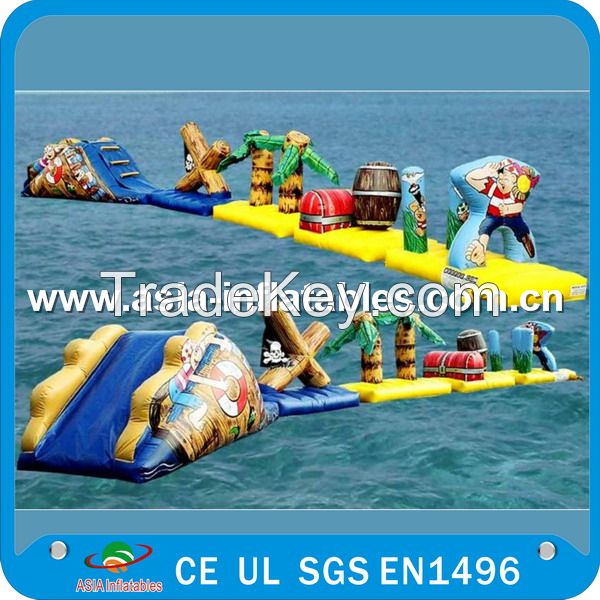 Big discount commercial floating inflatable water park for sale