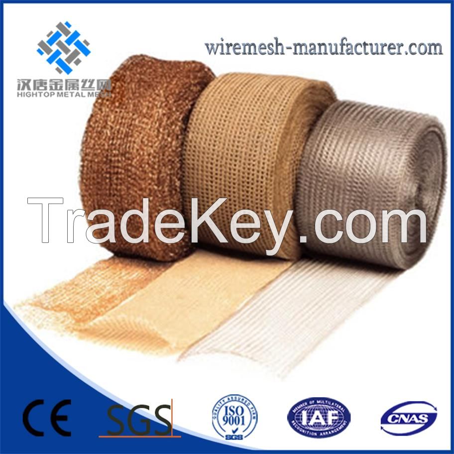 Anping top quality knitted wire mesh for filter industry