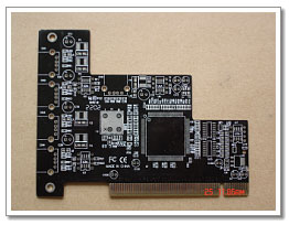 Double-sided black oil pcb