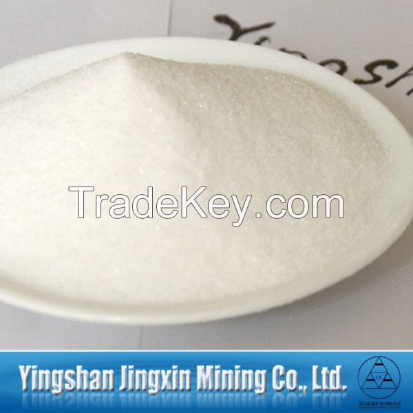 Transparent quartz sand