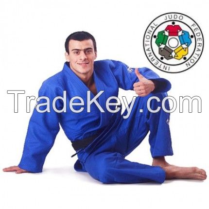 Judo Suit Olympic IJF Blue
