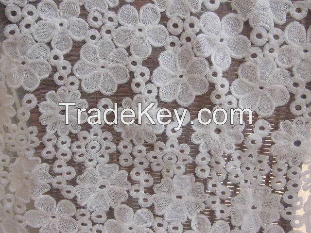 Ivory   cotton fabric  for long dress