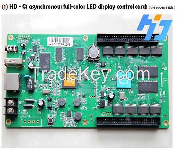 rgb asynchronous led video display control card HD-C1 