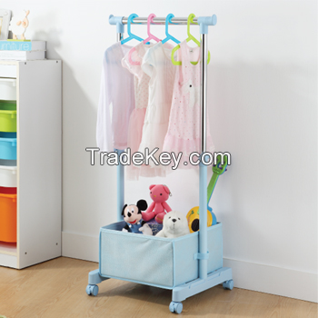 KT High grade child garment rack ( Blue/Pink)