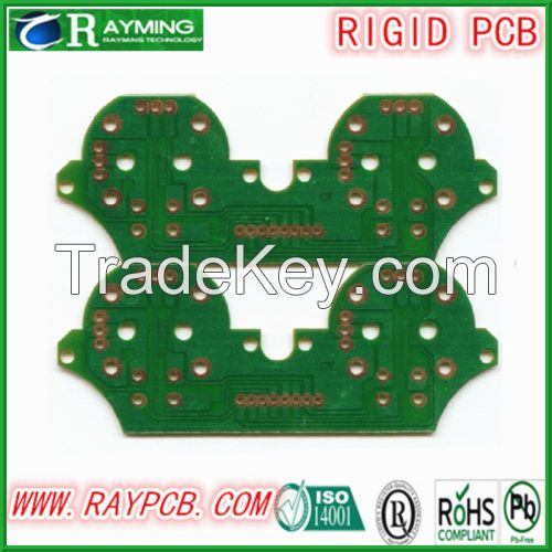 FR4 1.6mm 2oz Double-sided PCB with HASL lead free surface treatment