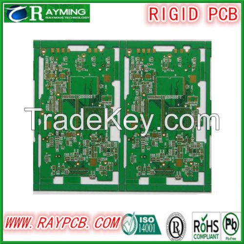 FR4 1.6mm 1oz Double-sided rigid PCB with HASL lead free surface treatment