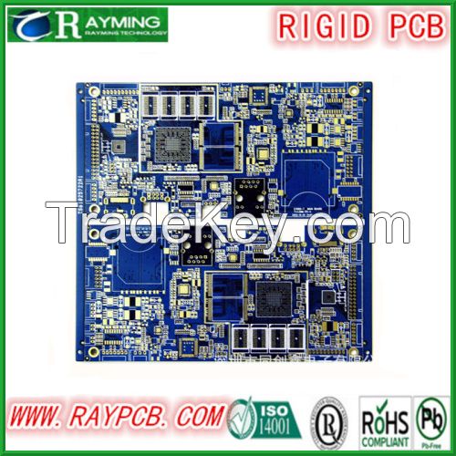 FR4 2.4 1oz 4layer rigid PCB with HASL lead free surface treatment