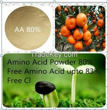 80% amino acids