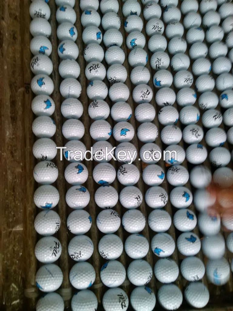 Wholesale 2 pieces  golf ball custom made golf ball 