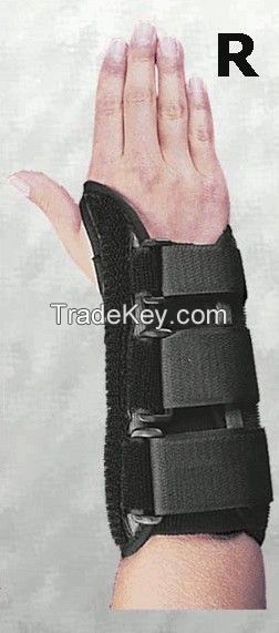 Contoured Wrist Orthois Brace, Left and Right (Extra Small, Small, Medium, Large, Extra Large)