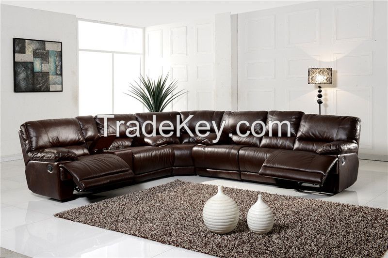 home furniture best sale sectional sofa leather recliner sofa