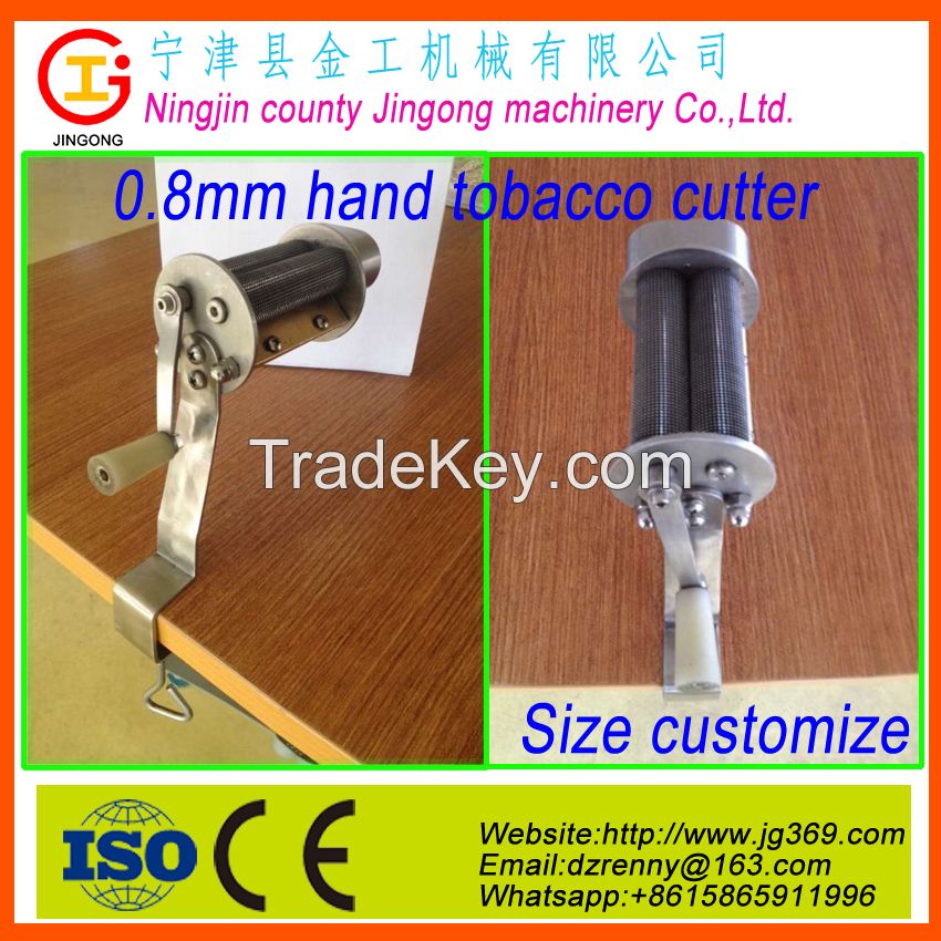 Hand tobacco cutter