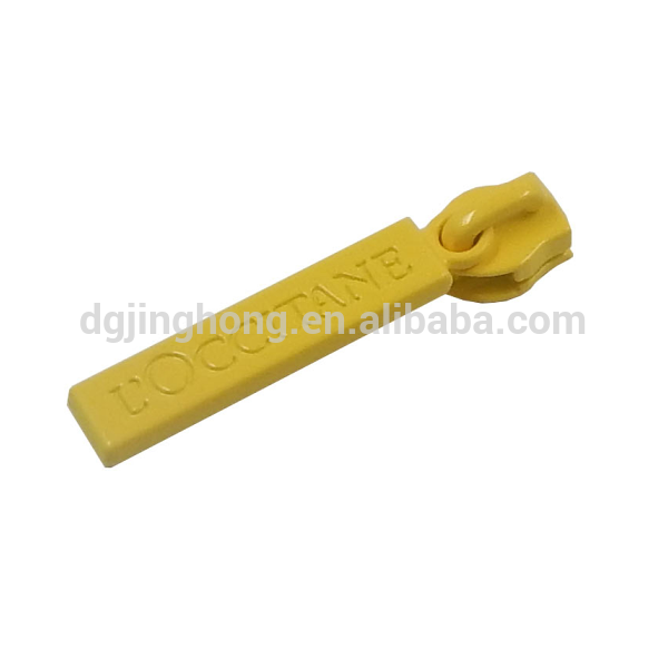 custom yellow zipper puller