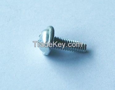 Cross recessed pan head screws with washers 