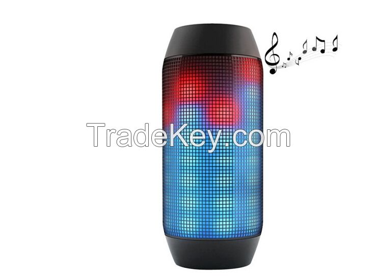 Pulse Portable Bluetooth Streaming Mini Speaker with Built-in LED Light Show & Mic  MK-41 