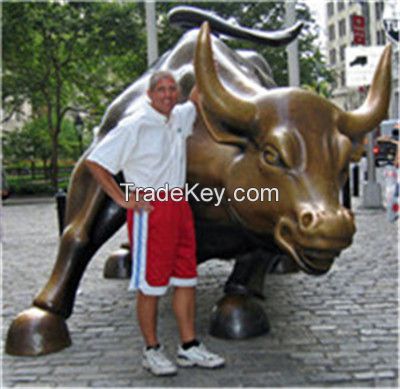 Bronze Bull Statue