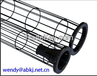 Epoxy coat filter bag cage