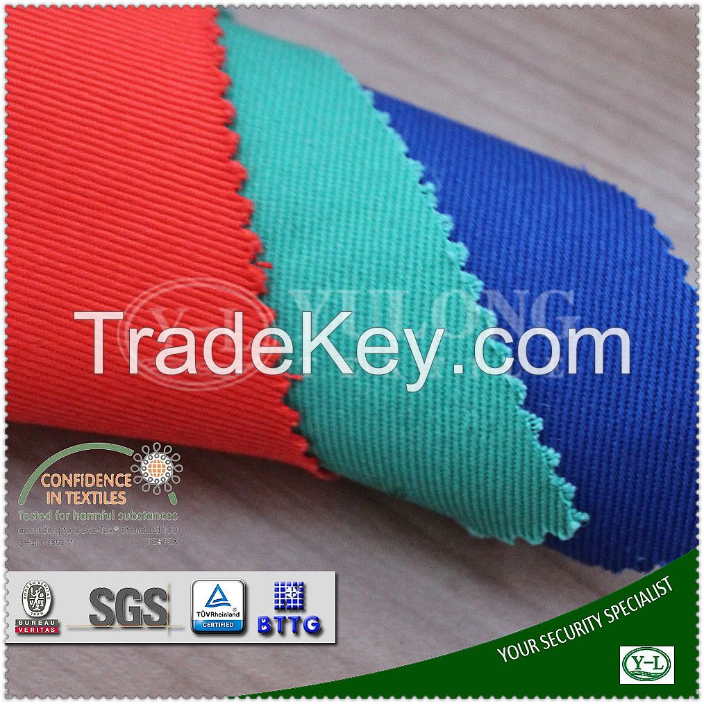 Popular FR Anti-static Cotton Cloth fabric for FR Safety Workwear