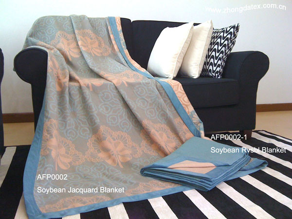 Sell Soybean Blanket, Jacquard Blanket, woven blanket