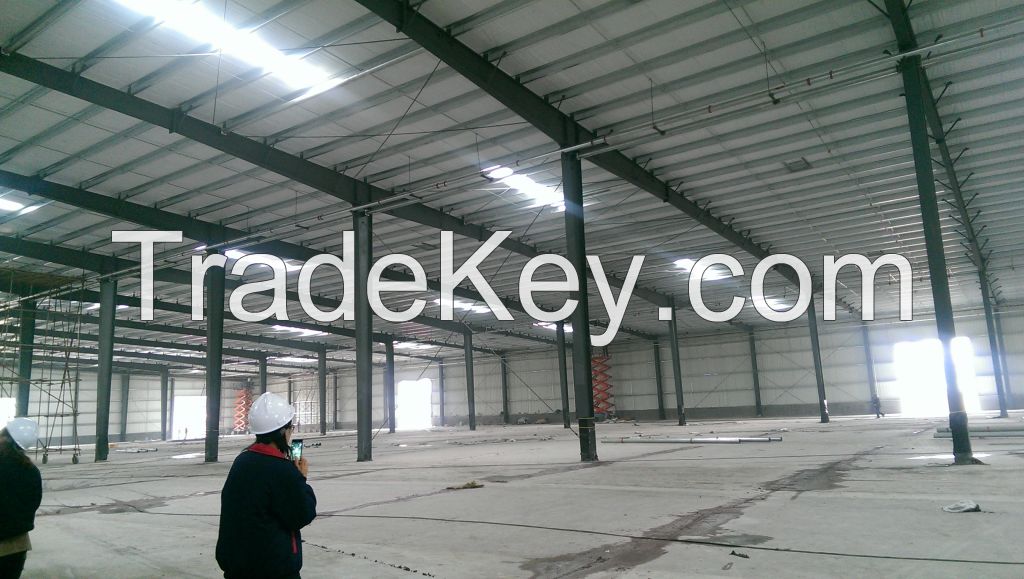 Light steel structure warehouse